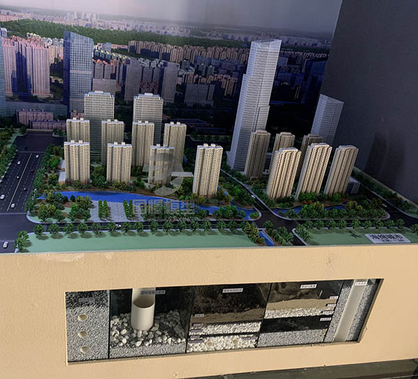 贡嘎县建筑模型